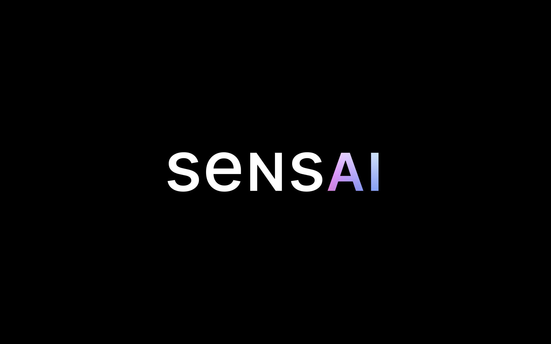 SensAI logo animation