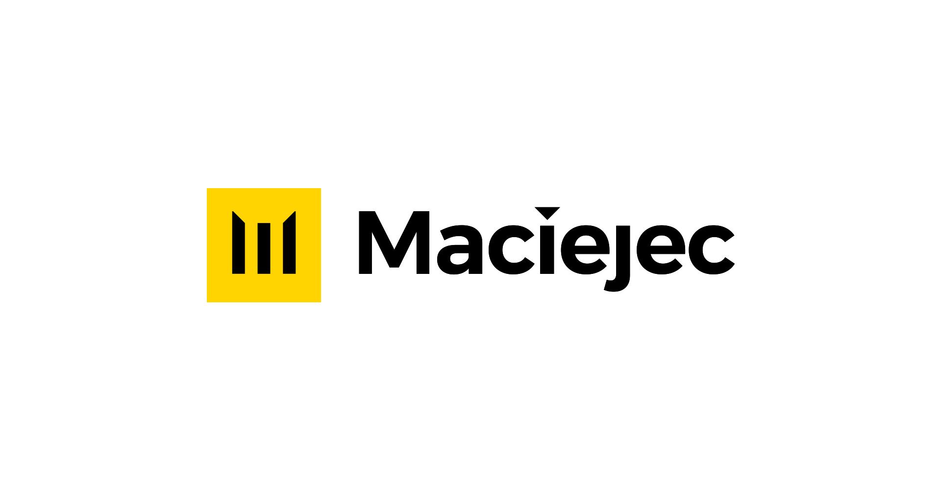 Maciejec - logo construction